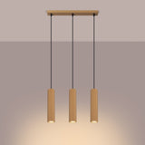 Hanglamp KARBON 3L goud
