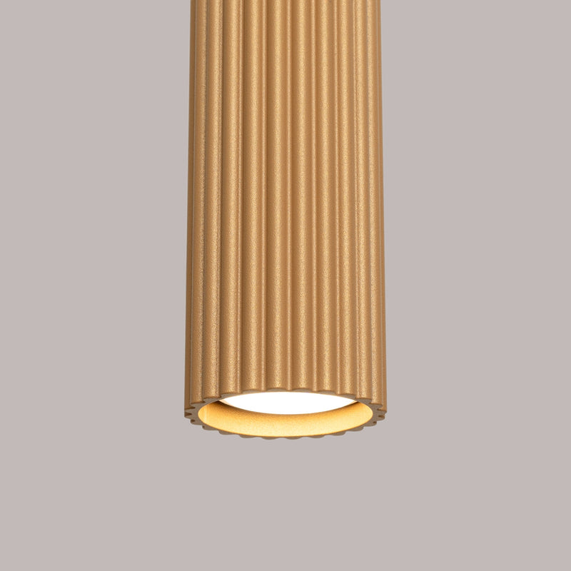 Hanglamp KARBON 3L goud