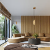 Wandlamp KARBON 30 goud