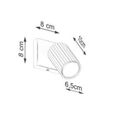 Wandlamp KARBON goud