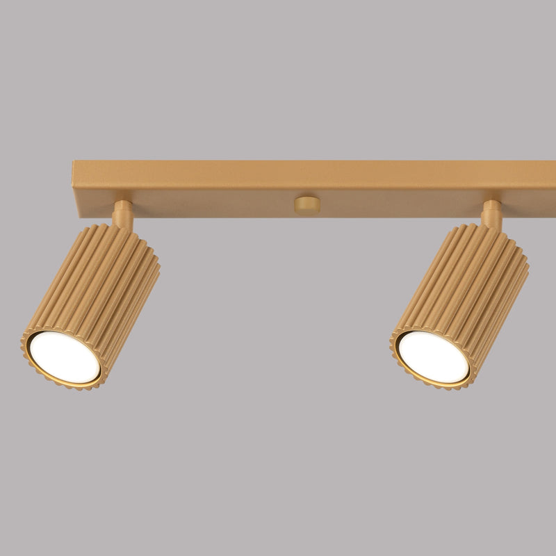 Plafondlamp KARBON 4L goud