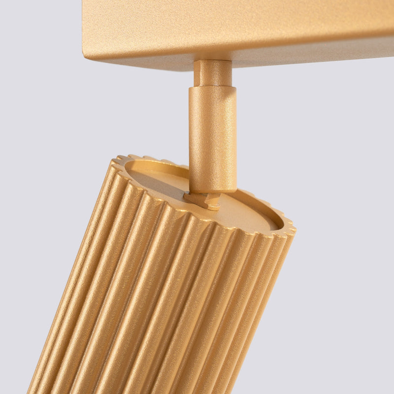 Plafondlamp KARBON 6L goud