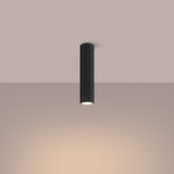 Plafondlamp KARBON 30 zwart