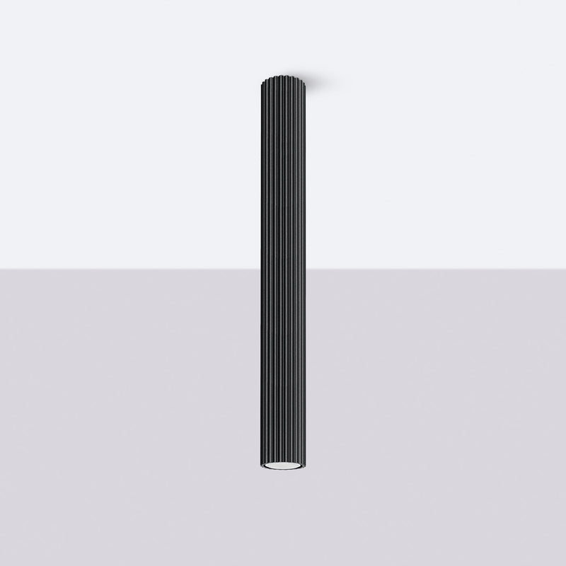 Plafondlamp KARBON 60 zwart