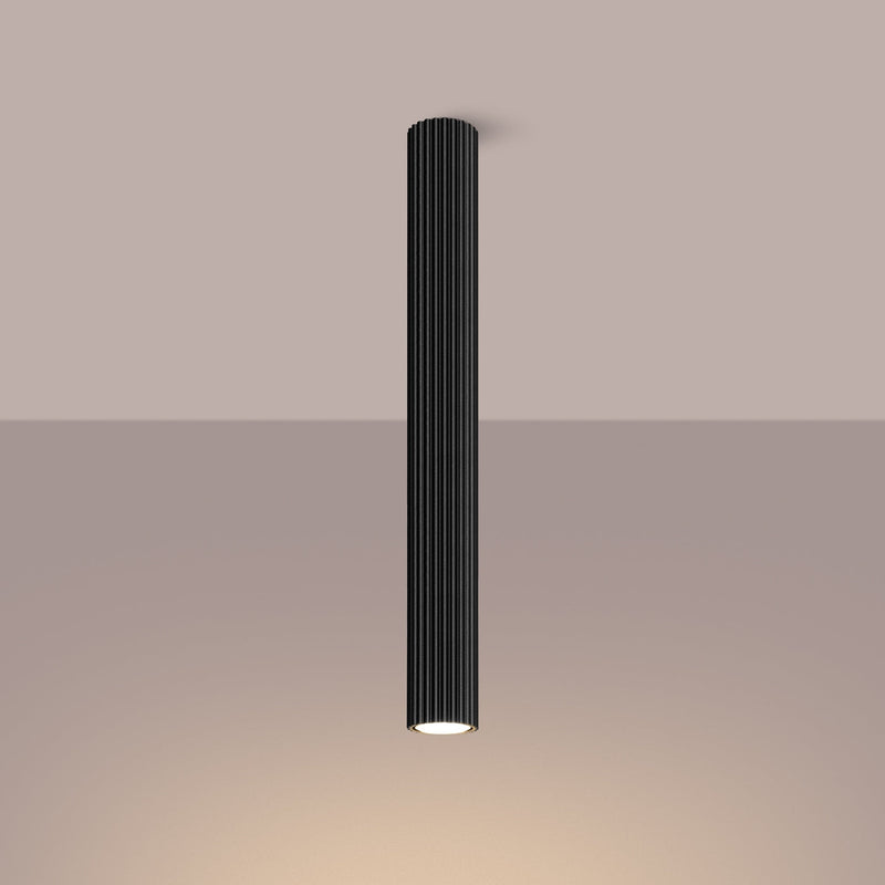 Plafondlamp KARBON 60 zwart