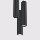 Hanglamp KARBON 3P zwart