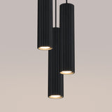 Hanglamp KARBON 3P zwart