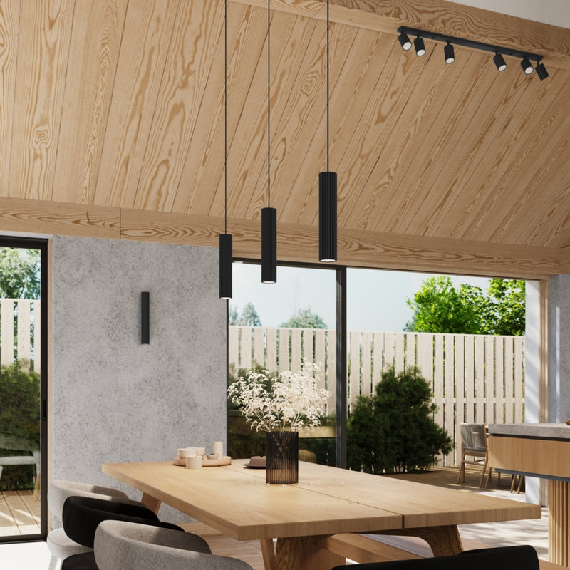 Wandlamp KARBON 30 zwart