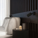 Wandlamp KARBON zwart met schakelaar