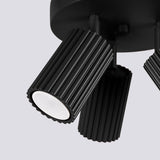 Plafondlamp KARBON 3P zwart