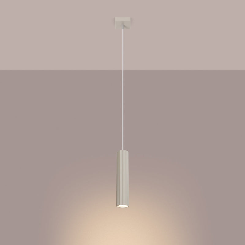 Hanglamp KARBON 1 beige
