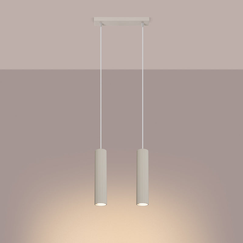 Hanglamp KARBON 2 beige