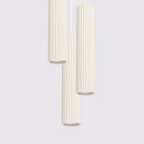 Hanglamp KARBON 3P beige