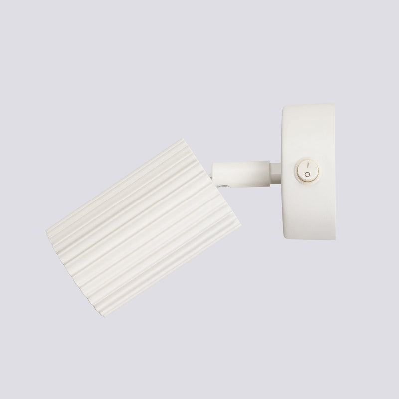 Wandlamp KARBON beige met schakelaar