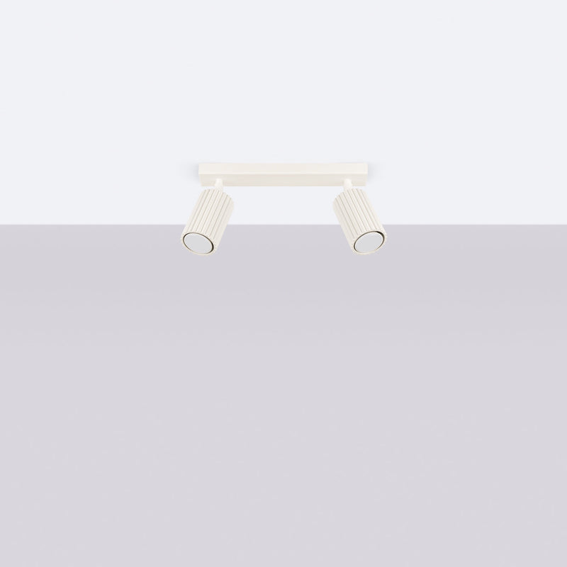 Plafondlamp KARBON 2 beige