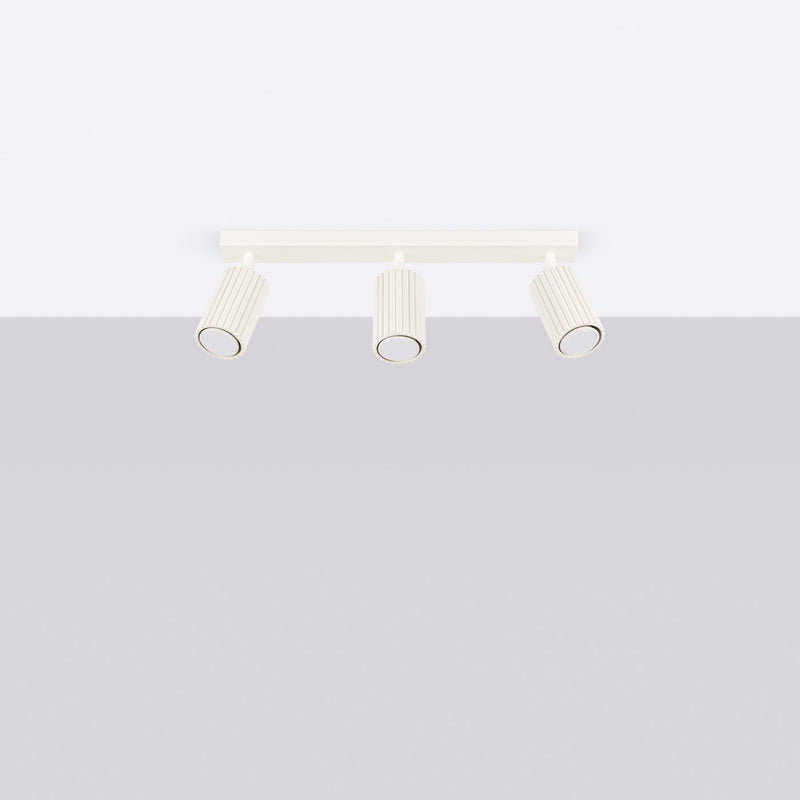 Plafondlamp KARBON 3L beige