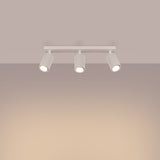 Plafondlamp KARBON 3L beige