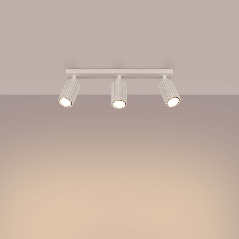 Plafondlamp KARBON 3L beige