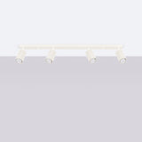 Plafondlamp KARBON 4L beige