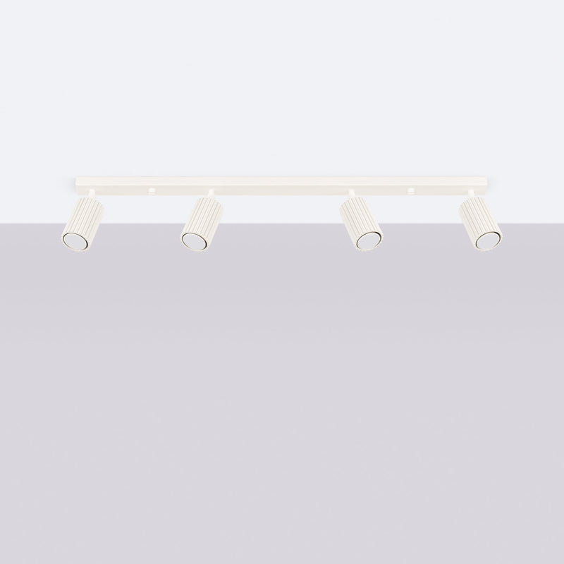 Plafondlamp KARBON 4L beige