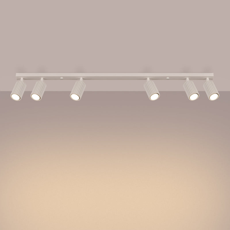 Plafondlamp KARBON 6L beige