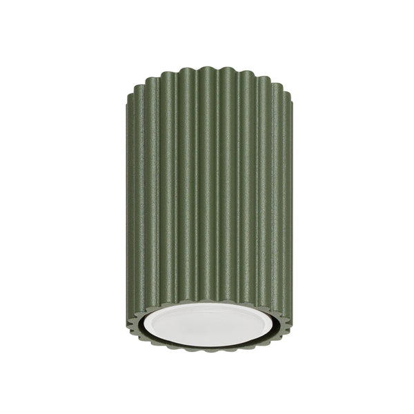 Plafondlamp KARBON 10 olijfgroen