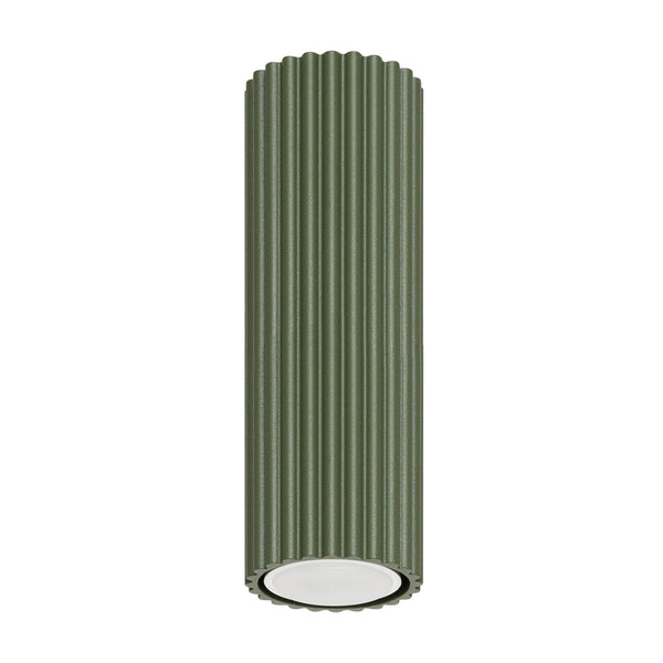 Plafondlamp KARBON 20 olijfgroen