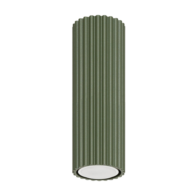 Plafondlamp KARBON 20 olijfgroen