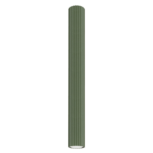 Plafondlamp KARBON 60 olijfgroen
