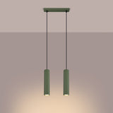 Hanglamp KARBON 2 olijfgroen