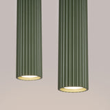 Hanglamp KARBON 2 olijfgroen