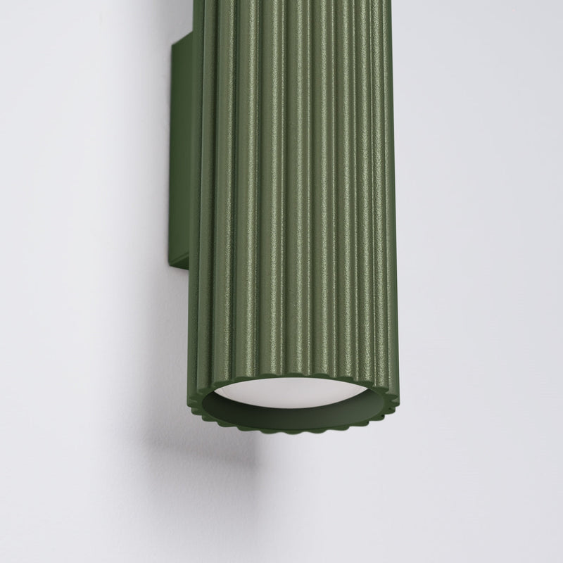 Wandlamp KARBON 30 olijfgroen