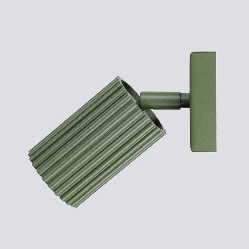 Wandlamp KARBON olijfgroen