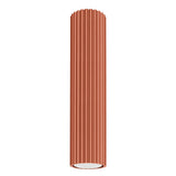 Plafondlamp KARBON 30 rood oker