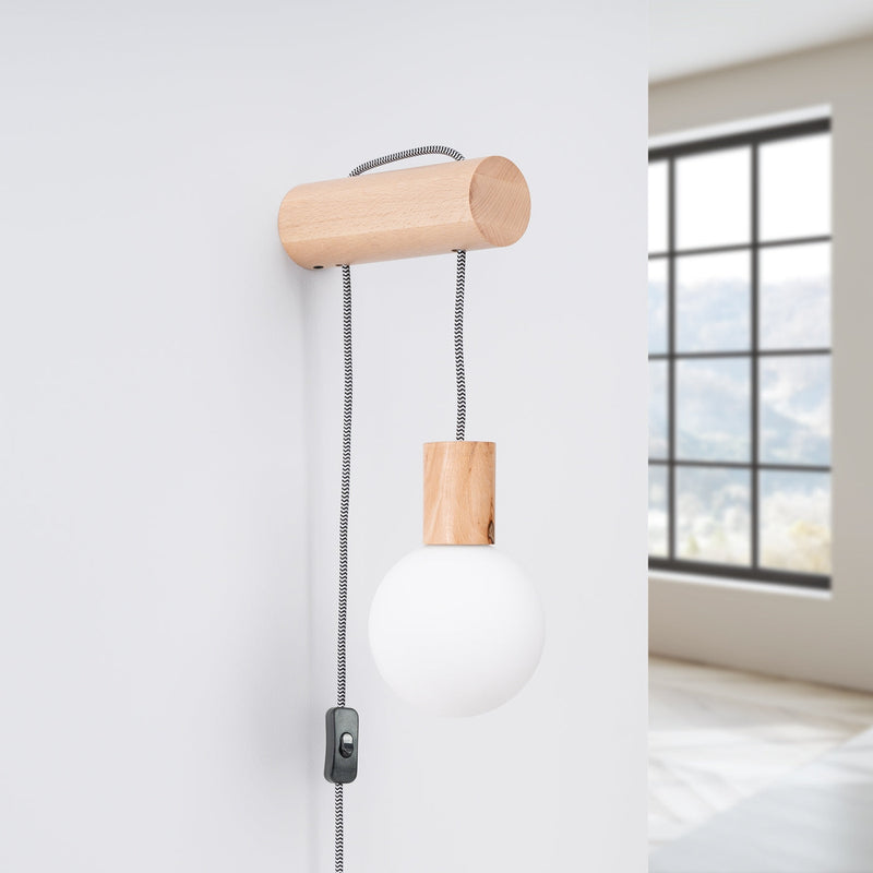 Wandlamp NIBMI G9 met schakelaar