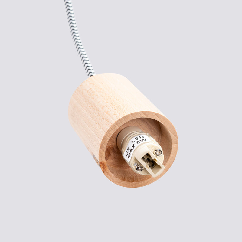 Wandlamp NIBMI G9 met schakelaar