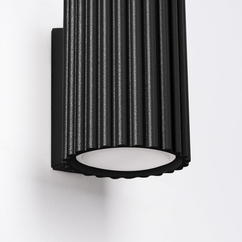 Wandlamp KARBON 10 zwart