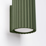 Wandlamp KARBON 10 olijfgroen
