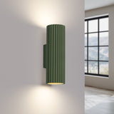 Wandlamp KARBON 20 olijfgroen