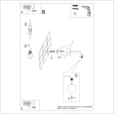 Wandlamp ASTRAL 1 wit