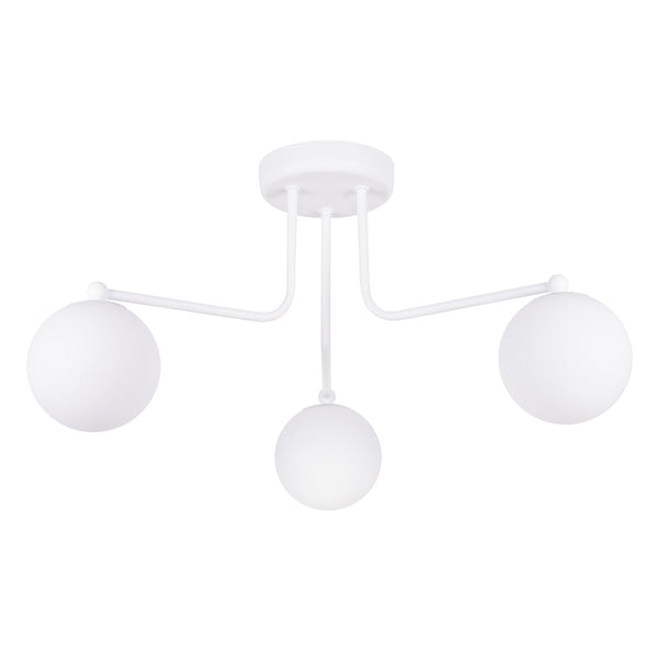 Tijdloze witte Kroonluchter ASTRAL 3