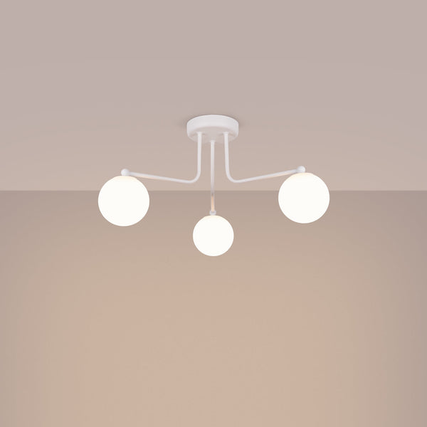Tijdloze witte Kroonluchter ASTRAL 3