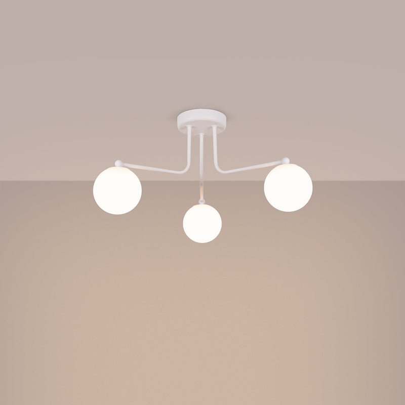 Tijdloze witte Kroonluchter ASTRAL 3