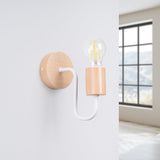 Wandlamp TIMBO wit