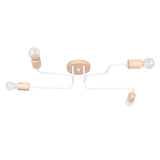Moderne witte Kroonluchter TIMBO 4