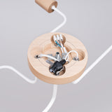 Moderne witte Kroonluchter TIMBO 4