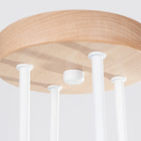 Moderne witte Kroonluchter TIMBO 4