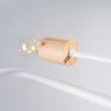 Moderne witte Kroonluchter TIMBO 8
