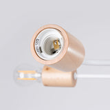 Moderne witte Kroonluchter TIMBO 8