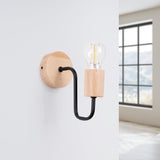 Wandlamp TIMBO zwart